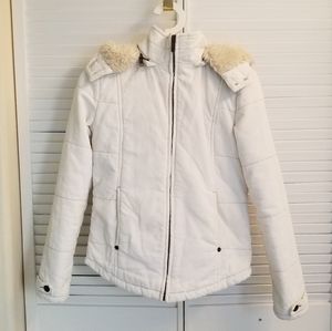 ❄️ Sale LEI corduroy Hoodie with faux fur